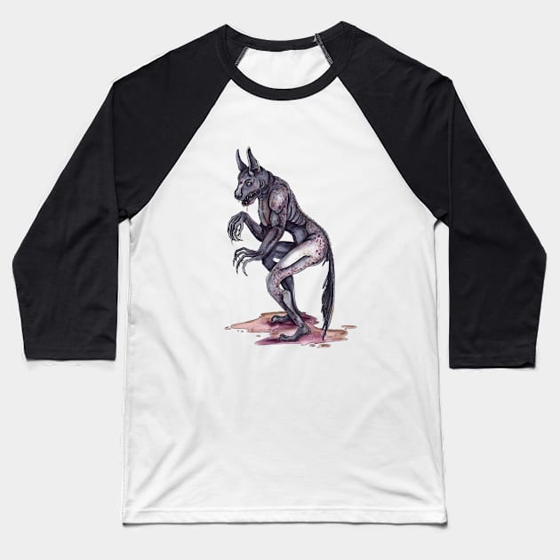 Ghoul Baseball T-Shirt by HintermSpiegel